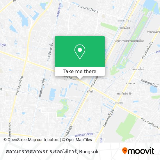 สถานตรวจสภาพรถ จเรออโต้คาร์ map