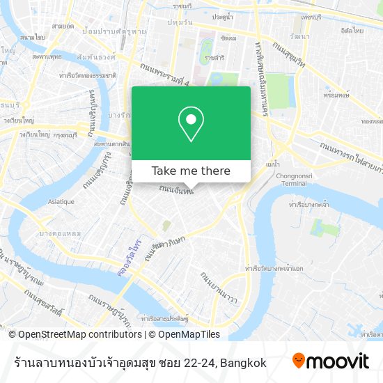 ร้านลาบหนองบัวเจ้าอุดมสุข ซอย 22-24 map