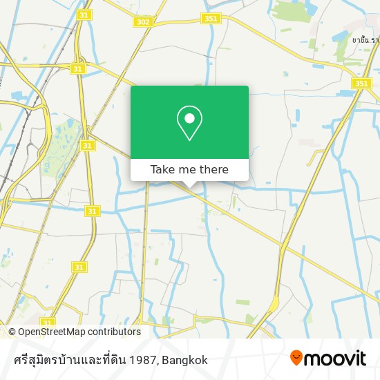 ศรีสุมิตรบ้านและที่ดิน 1987 map