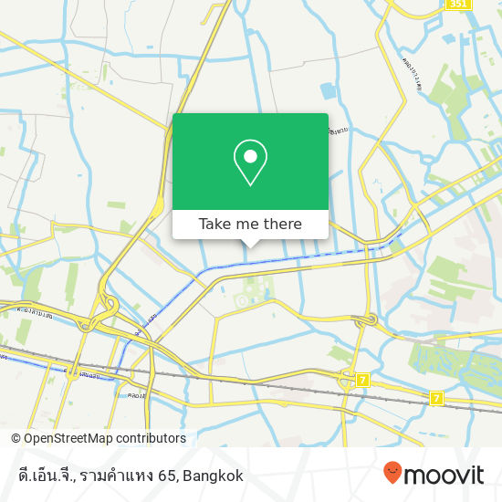 ดี.เอ็น.จี., รามคำแหง 65 map