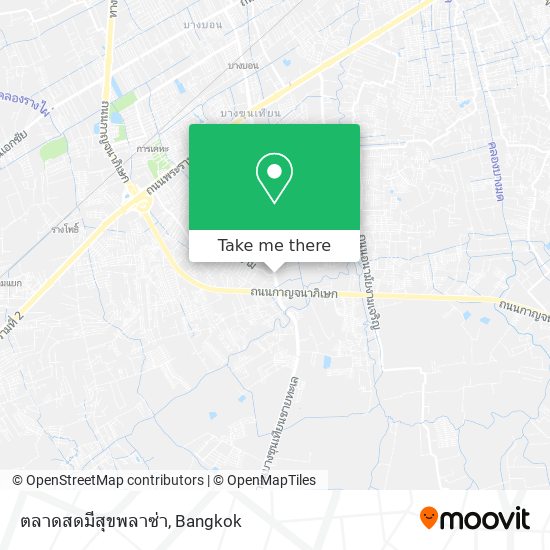 ตลาดสดมีสุขพลาซ่า map