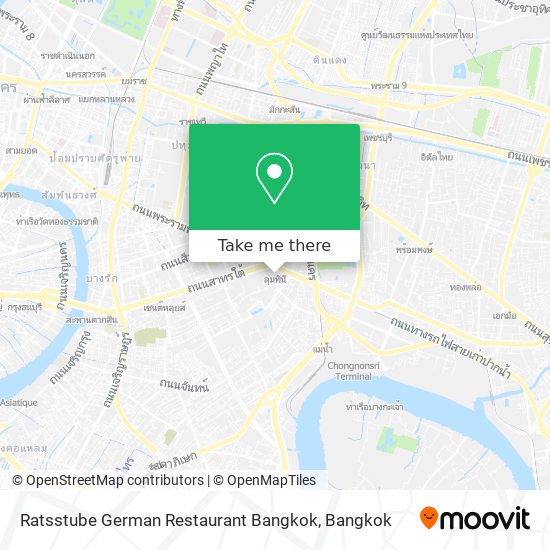 Ratsstube German Restaurant Bangkok map