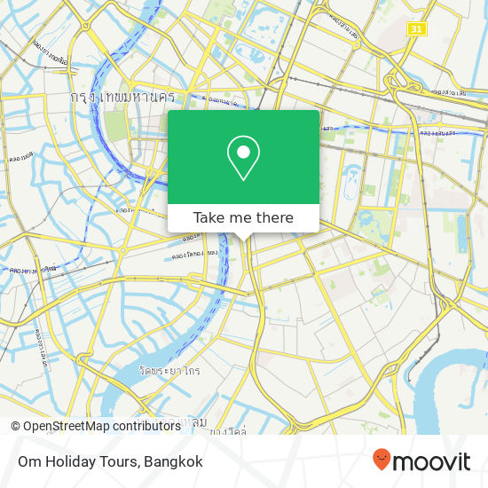 Om Holiday Tours map