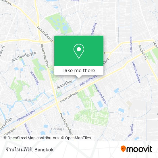 ร้านไหนก็ได้ map