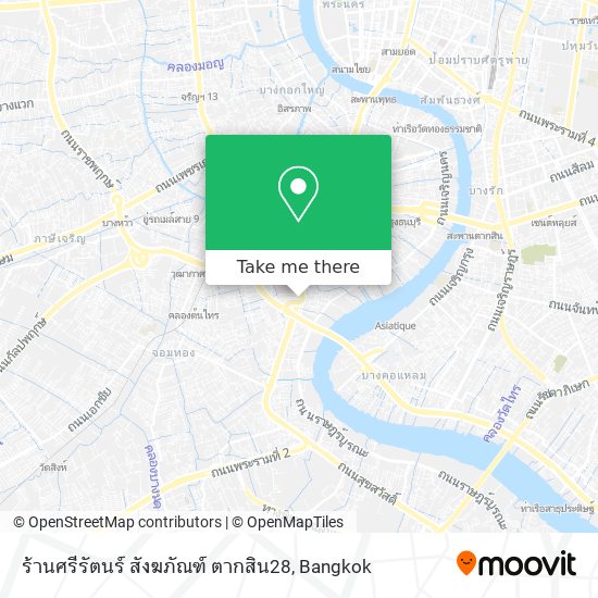 ร้านศรีรัตนร์ สังฆภัณฑ์ ตากสิน28 map