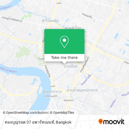 ทองบุญรอด 37 อพาร์ทเมนท์ map