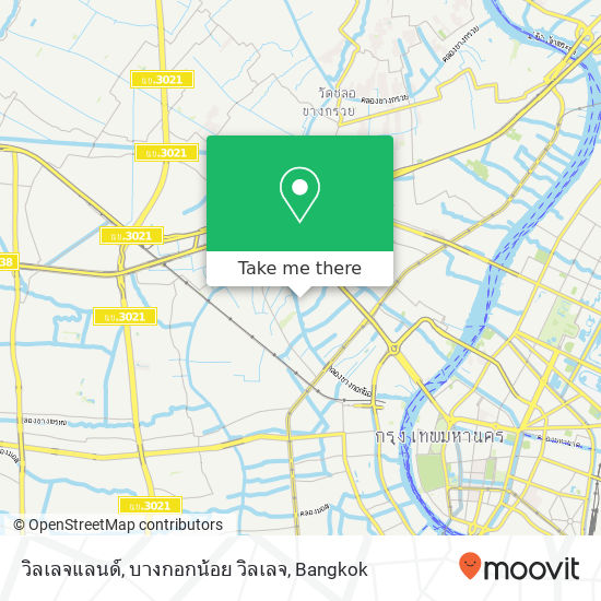 วิลเลจแลนด์, บางกอกน้อย วิลเลจ map