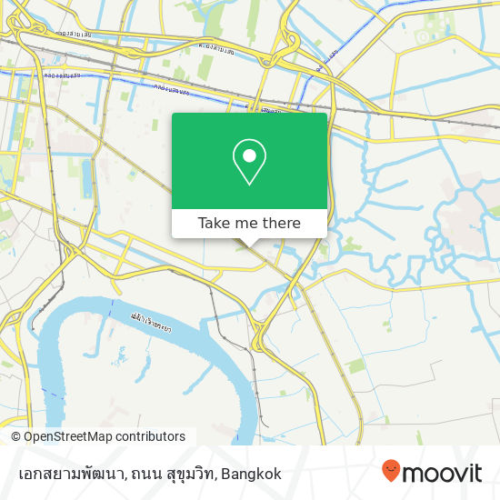 เอกสยามพัฒนา, ถนน สุขุมวิท map