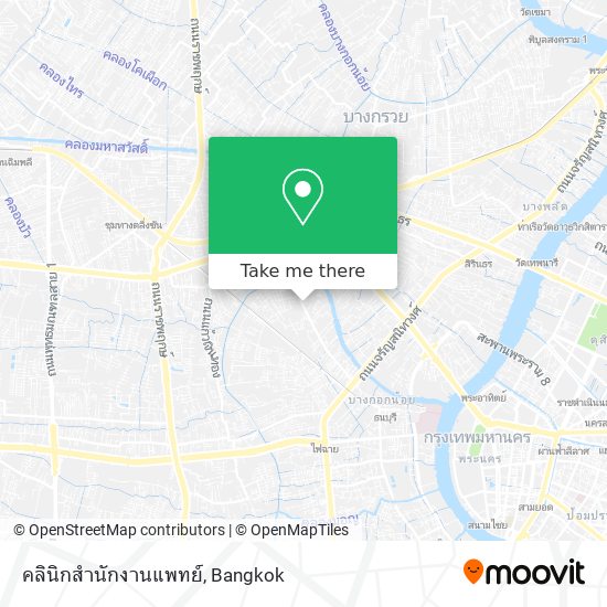 คลินิกสำนักงานแพทย์ map