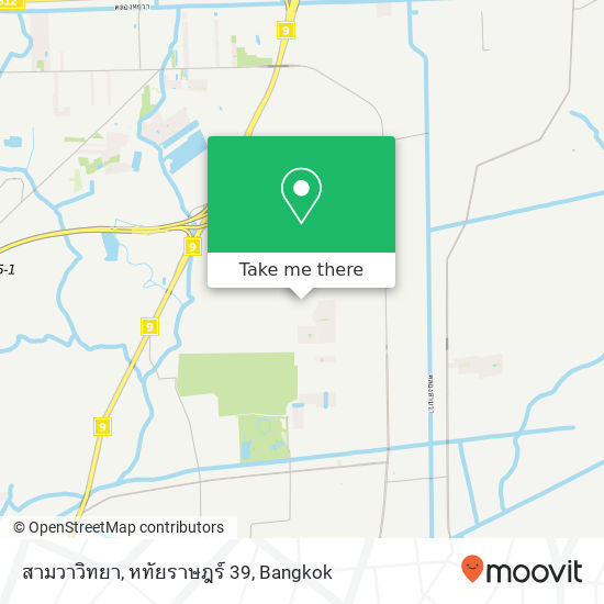 สามวาวิทยา, หทัยราษฎร์ 39 map