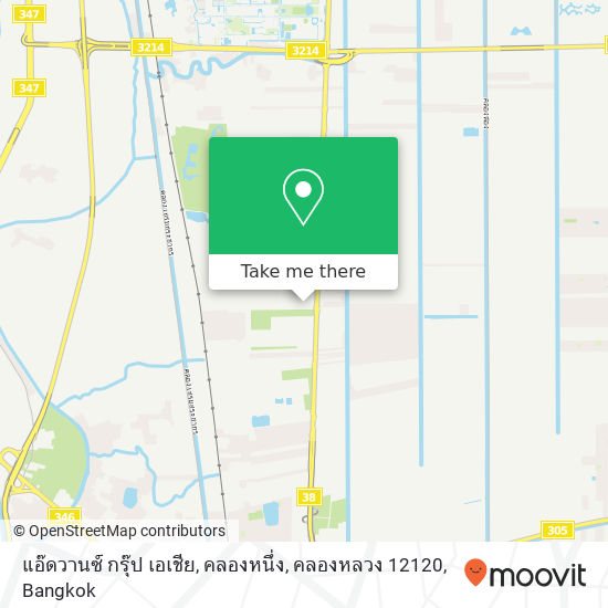 แอ๊ดวานซ์ กรุ๊ป เอเชีย, คลองหนึ่ง, คลองหลวง 12120 map