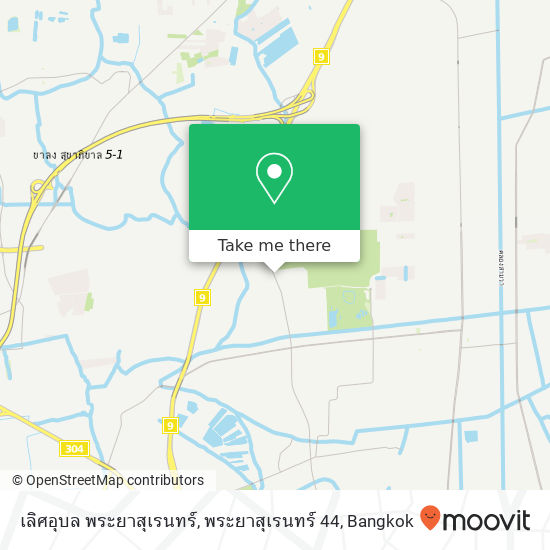 เลิศอุบล พระยาสุเรนทร์, พระยาสุเรนทร์ 44 map