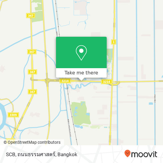 SCB, ถนนธรรมศาสตร์ map