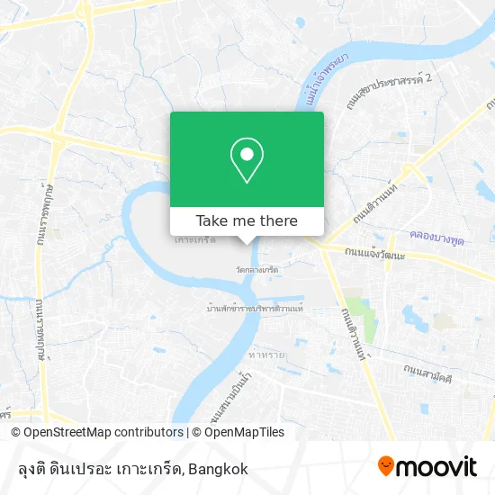 ลุงติ ดินเปรอะ เกาะเกร็ด map