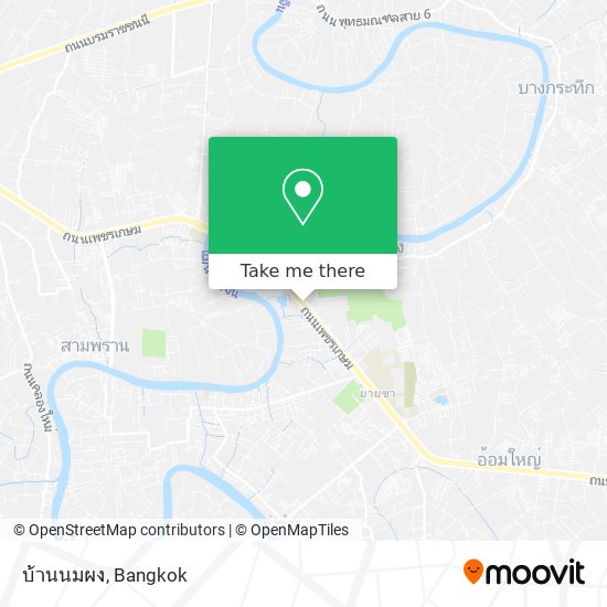 บ้านนมผง map