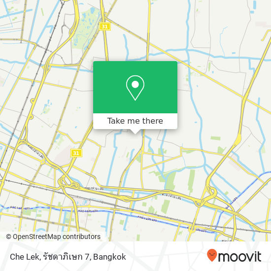 Che Lek, รัชดาภิเษก 7 map