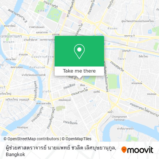 ผู้ช่วยศาสตราจารย์ นายแพทย์ ชวลิต เลิศบุษยานุกูล map