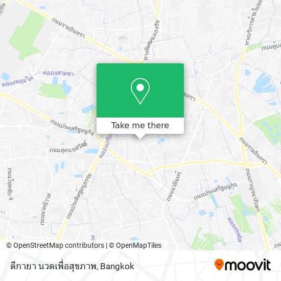 ดีกายา นวดเพื่อสุขภาพ map