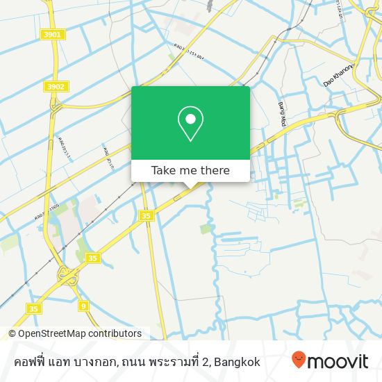 คอฟฟี่ แอท บางกอก, ถนน พระรามที่ 2 map