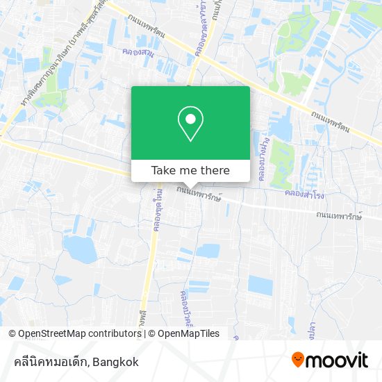 คลีนิคหมอเด็ก map