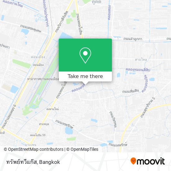 ทรัพย์ทวีแก๊ส map