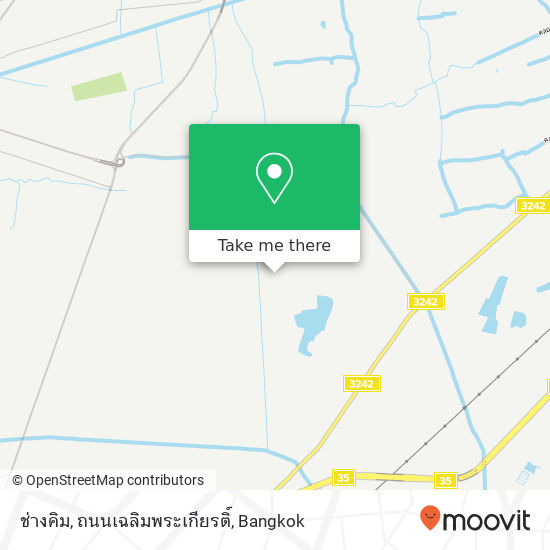 ช่างคิม, ถนนเฉลิมพระเกียรติ์ map