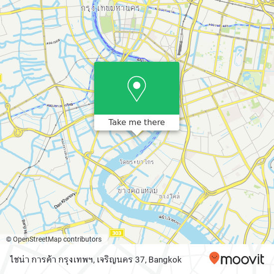 ไชน่า การค้า กรุงเทพฯ, เจริญนคร 37 map