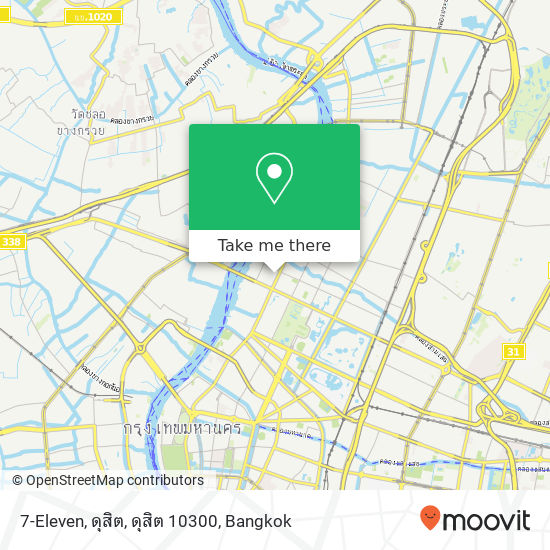 7-Eleven, ดุสิต, ดุสิต 10300 map