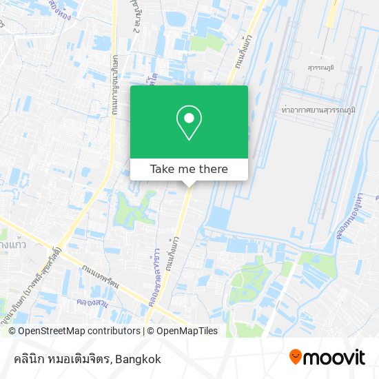 คลินิก หมอเติมจิตร map