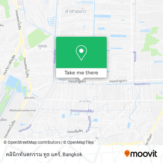 คลินิกทันตกรรม ทูธ แคร์ map