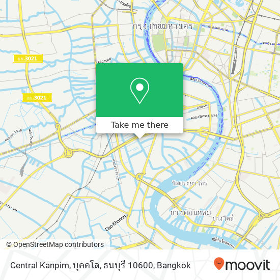 Central Kanpim, บุคคโล, ธนบุรี 10600 map