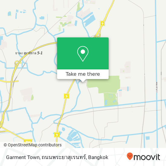 Garment Town, ถนนพระยาสุเรนทร์ map