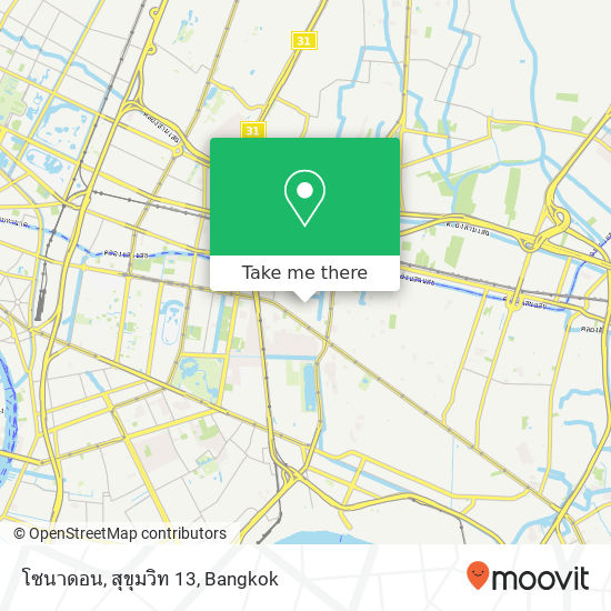 โซนาดอน, สุขุมวิท 13 map