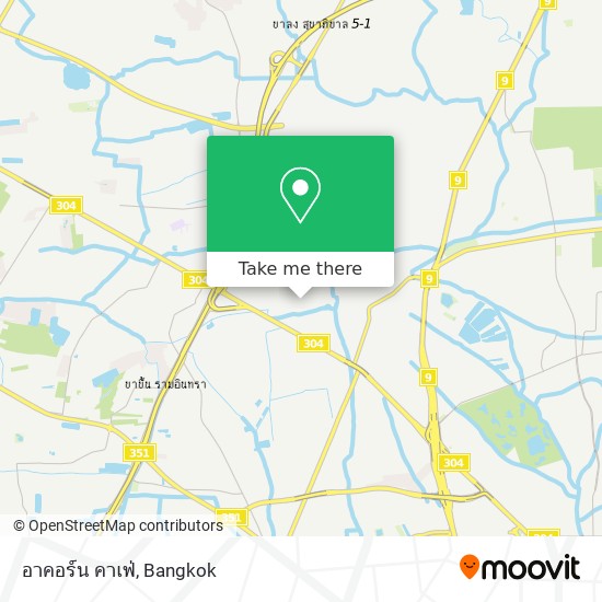 อาคอร์น คาเฟ่ map