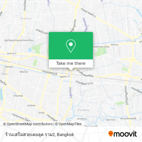 ร้านเสริมสวยเดอลุด ราม2 map
