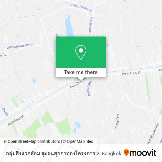 กลุ่มสิ่งแวดล้อม ชุมชนสุกกาทองโครงการ 2 map