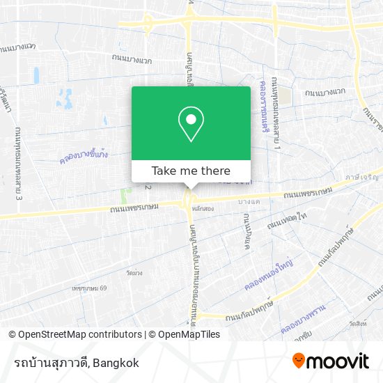 รถบ้านสุภาวดี map
