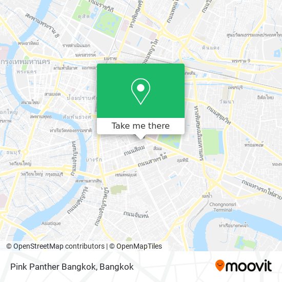 Pink Panther Bangkok map