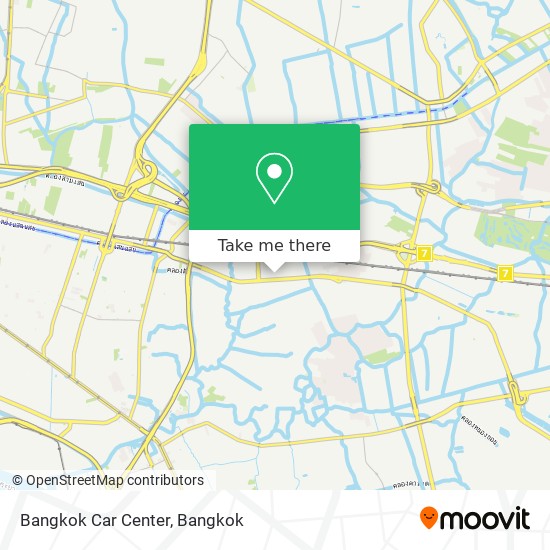 Bangkok Car Center map