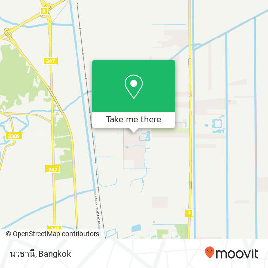 นวธานี, คลองหนึ่ง, คลองหลวง 12120 map