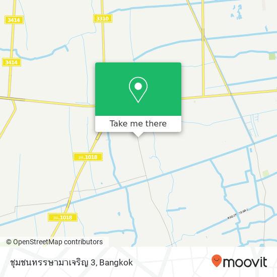 ชุมชนหรรษามาเจริญ 3 map