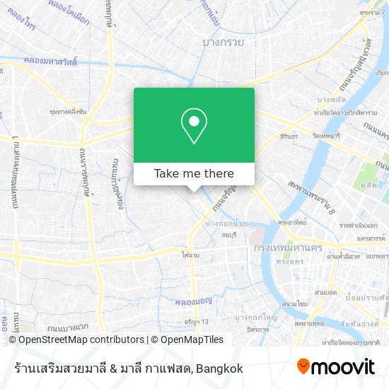 ร้านเสริมสวยมาลี & มาลี กาแฟสด map