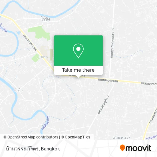 บ้านวรรณวิจิตร map