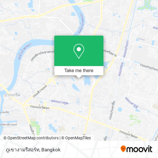 ภูเขางามรีสอร์ท map