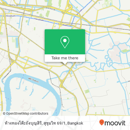 ห้างทองโต๊ะถังบุญสิริ, สุขุมวิท 69 / 1 map