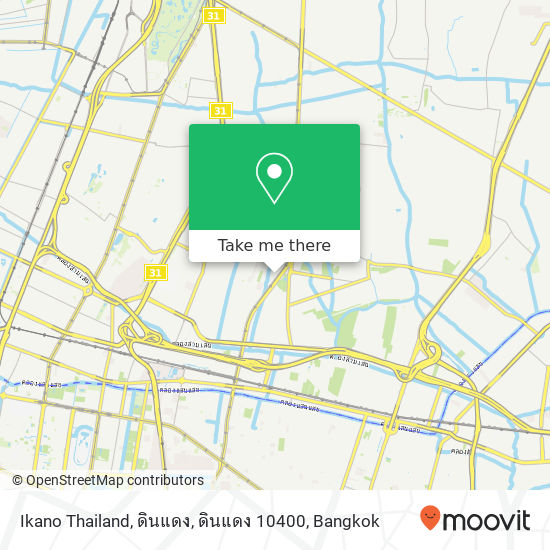 Ikano Thailand, ดินแดง, ดินแดง 10400 map