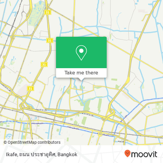 Ikafe, ถนน ประชาอุทิศ map