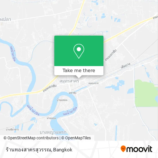 ร้านทองสาครสุวรรณ map