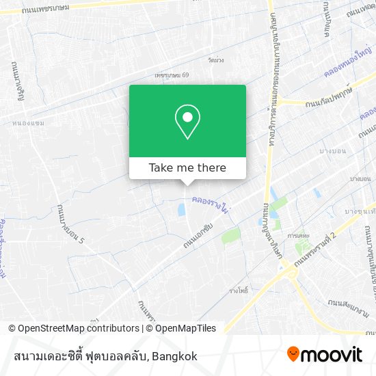 สนามเดอะซิตี้ ฟุตบอลคลับ map