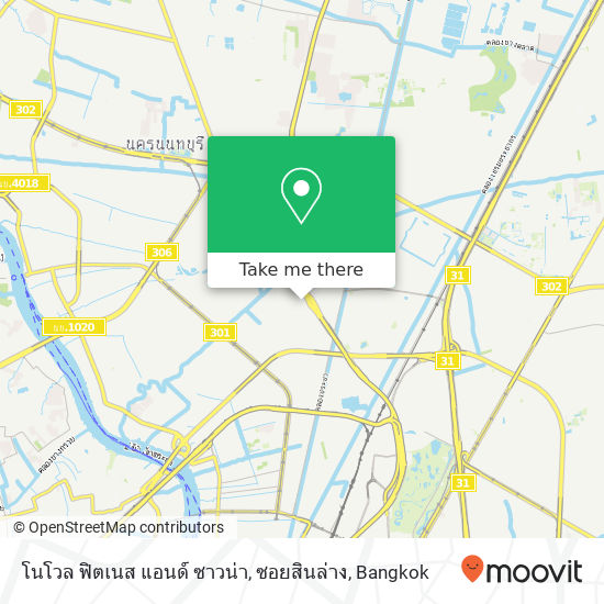 โนโวล ฟิตเนส แอนด์ ซาวน่า, ซอยสินล่าง map